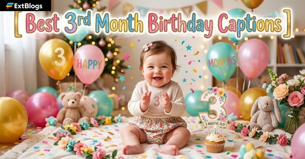 Best 3rd Month Birthday Captions