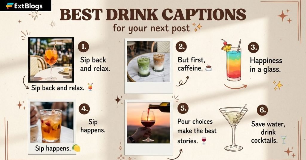 Best Drink Captions for Instagram