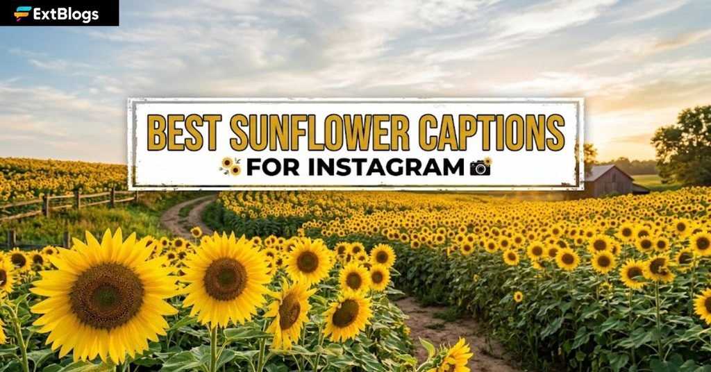 Best Sunflower Captions For Instagram