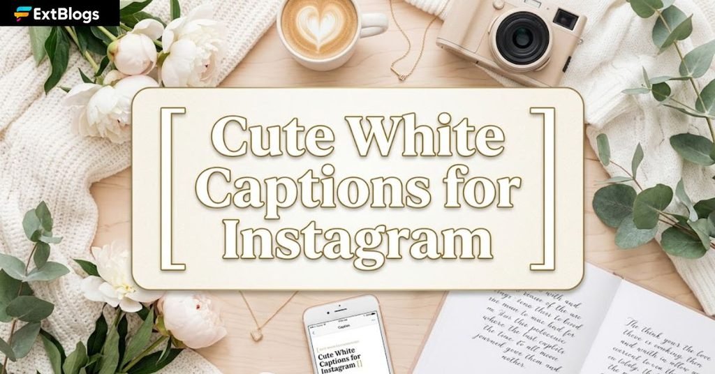 Cute White Captions for Instagram