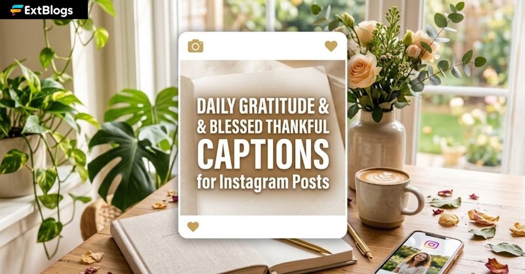 Daily Gratitude & Blessed Thankful Captions for Instagram Posts