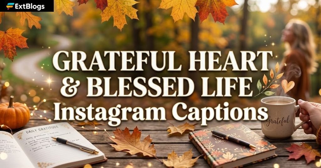 Grateful Heart & Blessed Life Instagram Captions