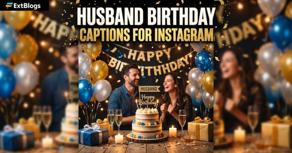 Husband Birthday Captions for Instagram