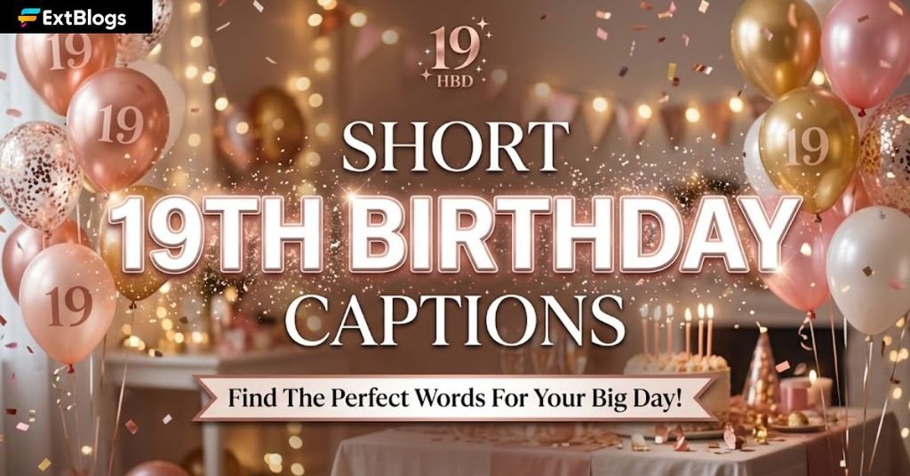 Short 19th Birthday Captions