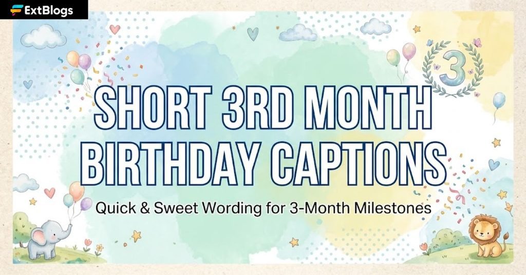 Best 3rd Month Birthday Captions