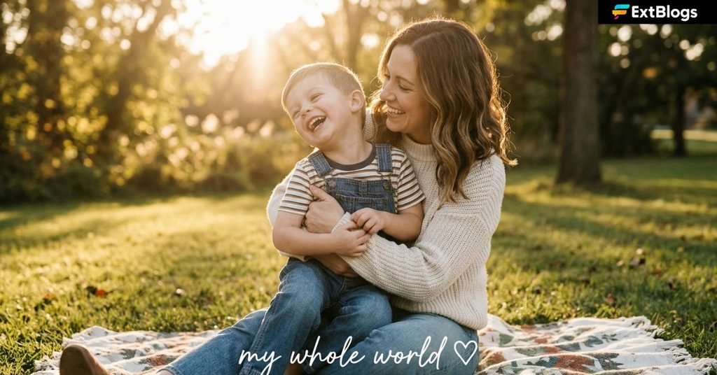 Short Mom Son Captions for Instagram