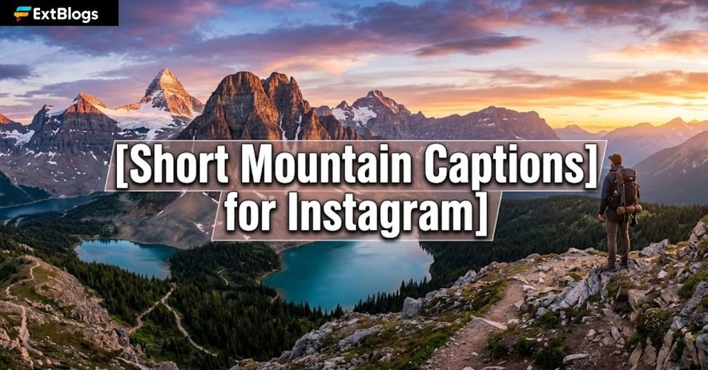 Short Mountain Captions for Instagram