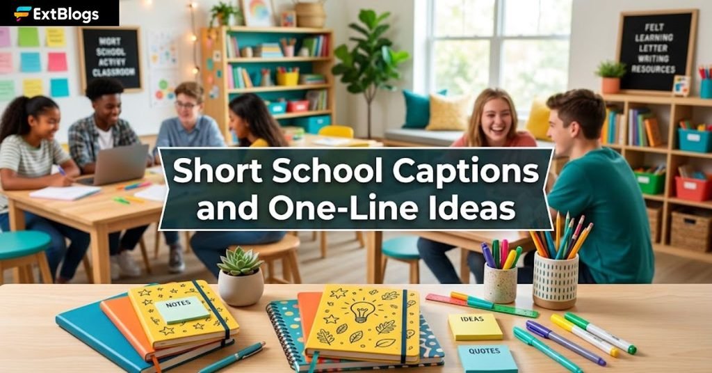 Short School Captions and One-Line Ideas